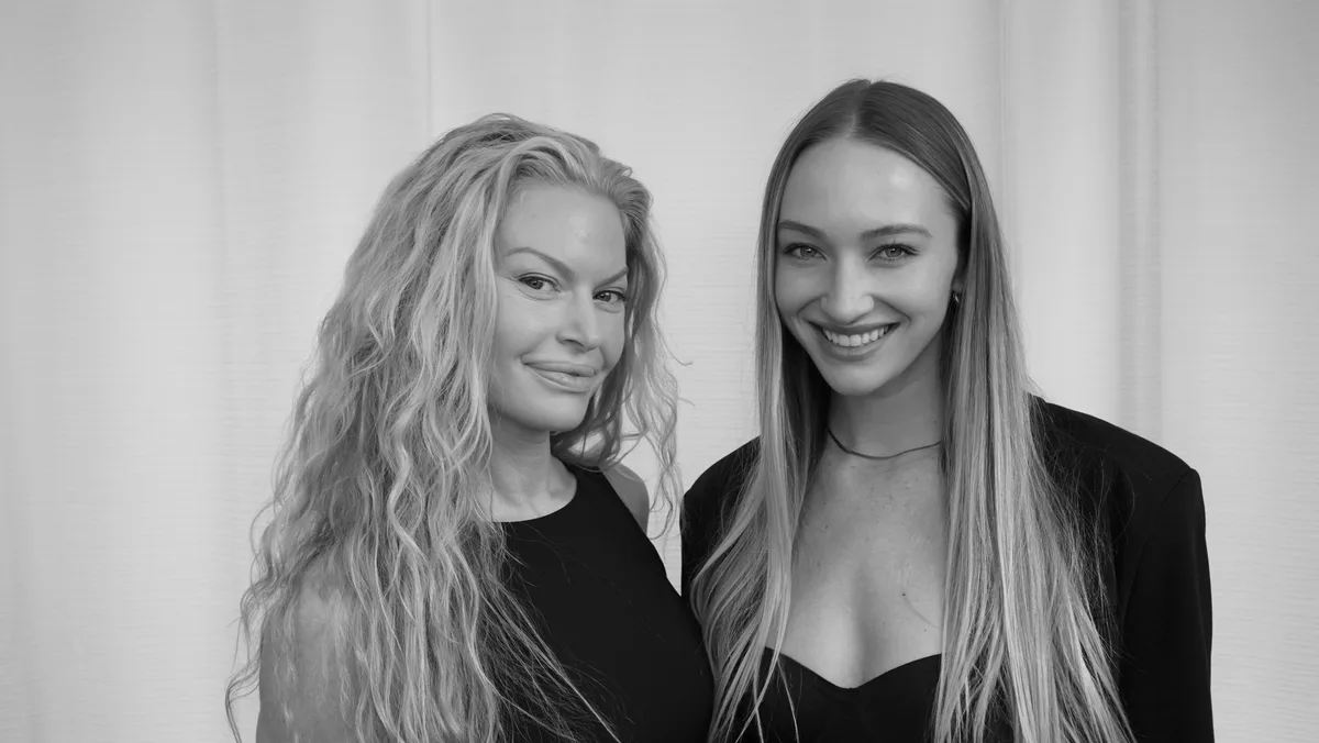 Heather Babber and Chloe Marco, co-hosts of Aligned, Hot & Loaded